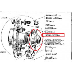 Clef hexagonale chapeau de moyeu pour C4 / C4III 1000KG / 2T / 1800KG / Tracteur / PLM