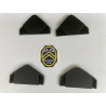 Coin capot C4 / C6 (4 pièces)