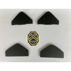 Coin capot C4 / C6 (4 pièces)