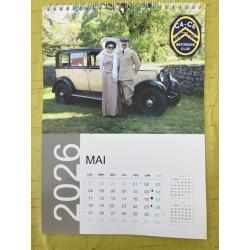 Calendrier 2026 Historique Club C4-C6