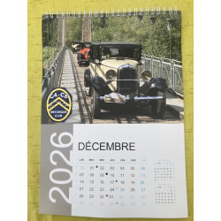 Calendrier 2026 Historique Club C4-C6