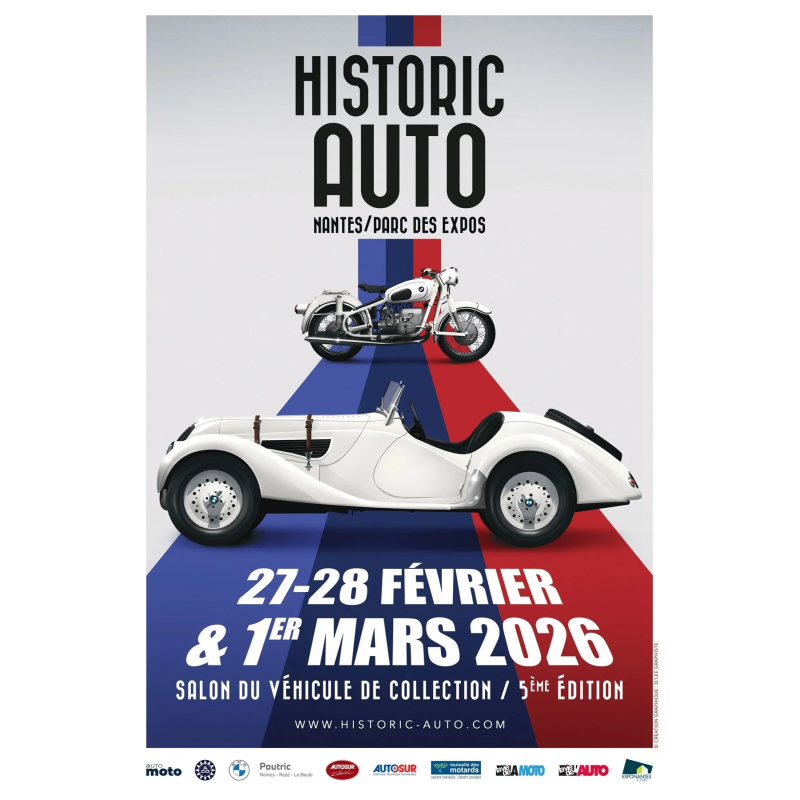 Billet Historique Auto Nantes 2026