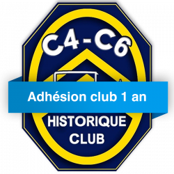 Adhésion au C4 C6 Historique Club - 1 an